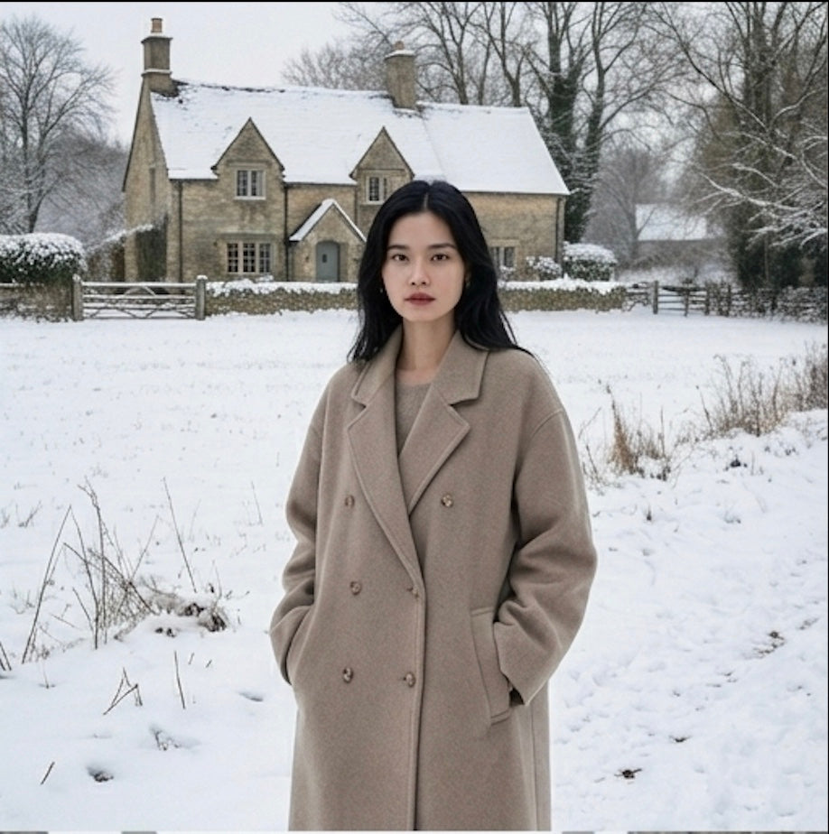 The Double-Faced Wool Overcoat