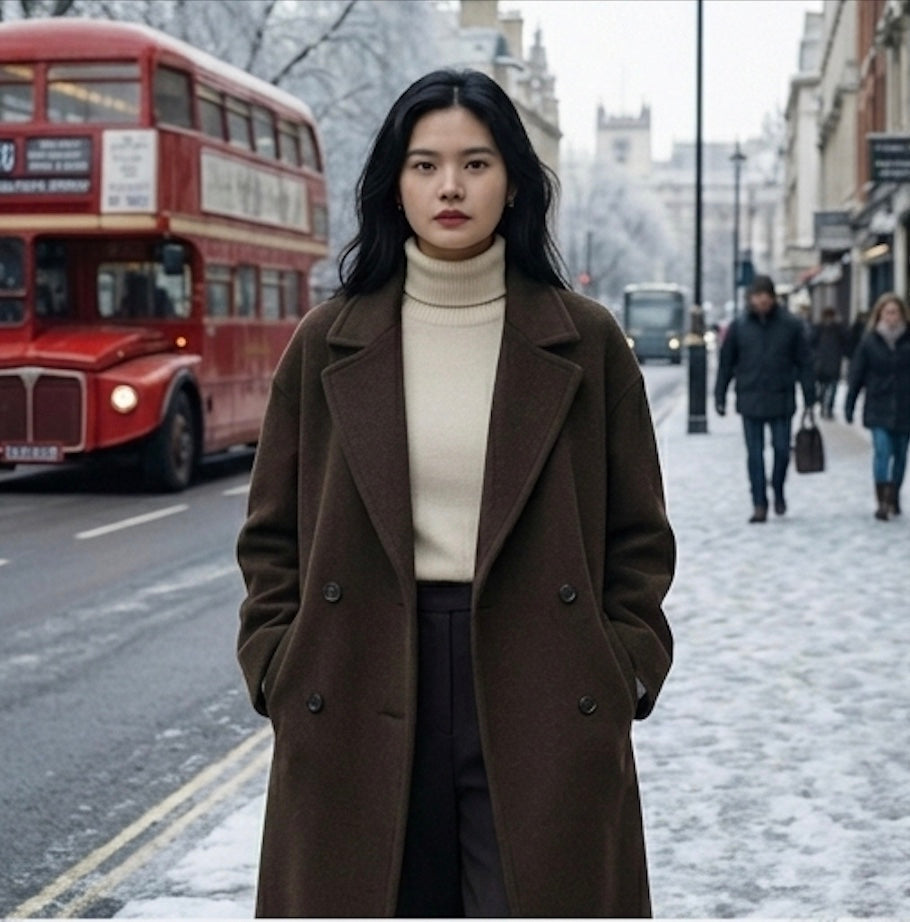 The Double-Faced Wool Overcoat